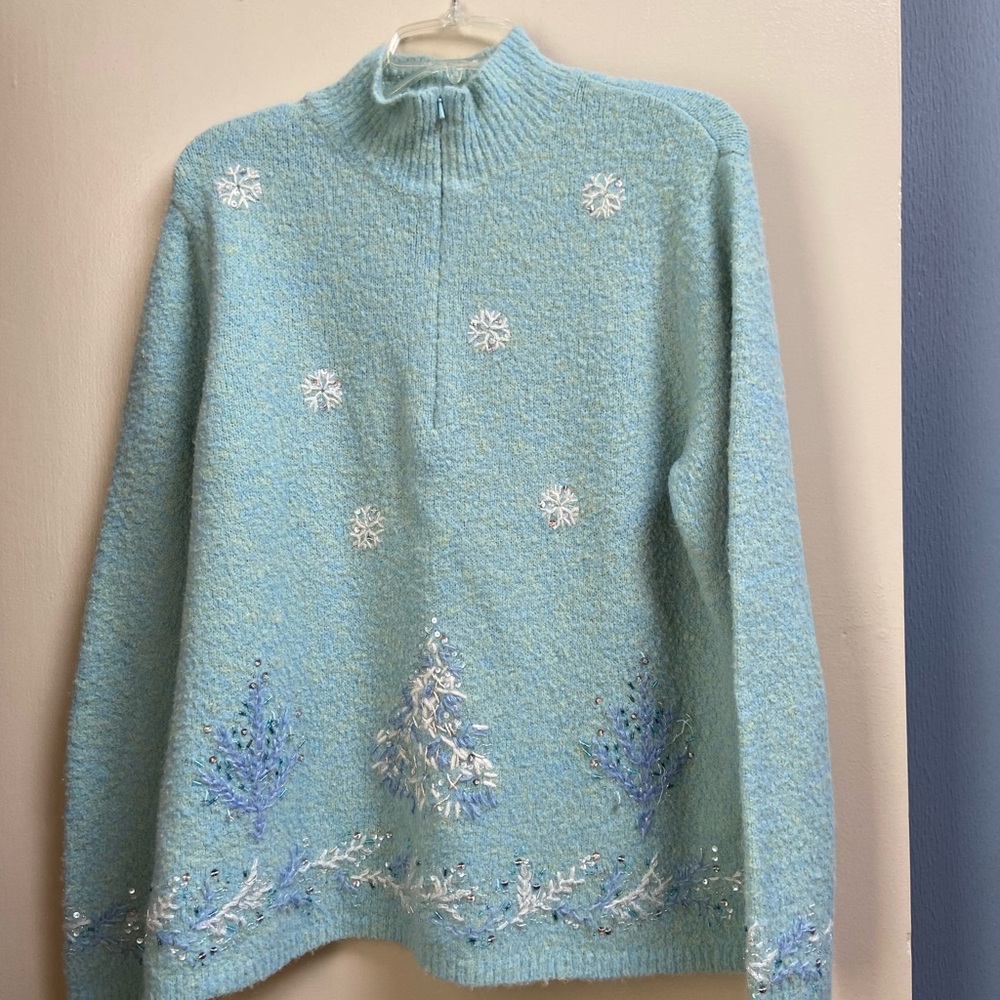Wool Holiday Sweater